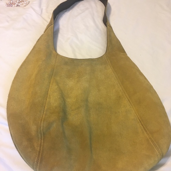 Lands End Suede Purse - Picture 2 of 4